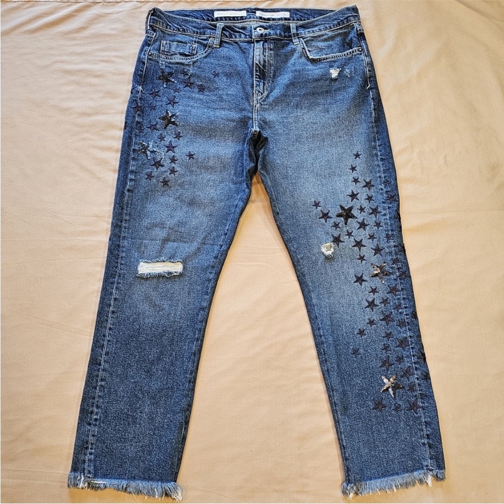 Pilcro and the Letterpress Starry, Starry Night Blue Jeans - Picture 4 of 15